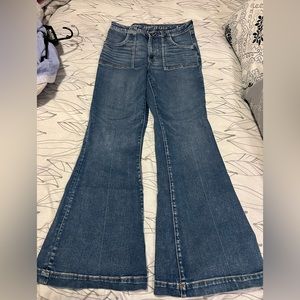 American eagle flare jeans Size 12